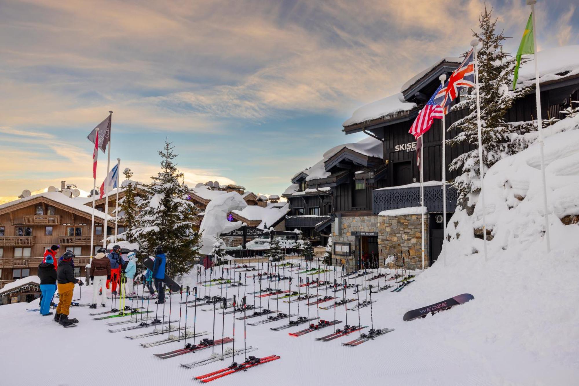 Le Lana Hotel Courchevel Kültér fotó